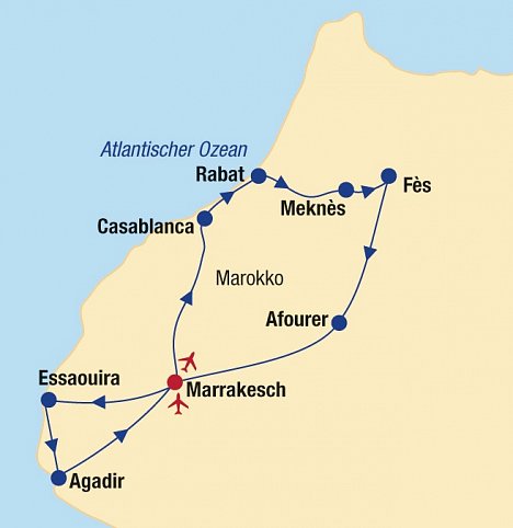 Marokko Rundreise