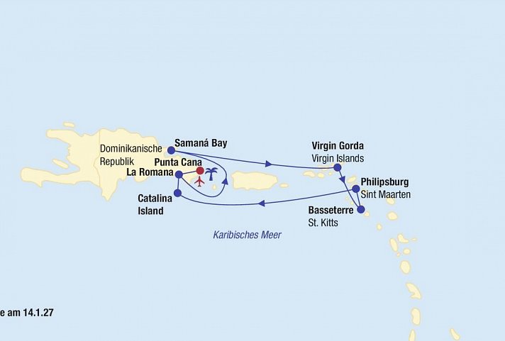 Kreuzfahrt Karibik