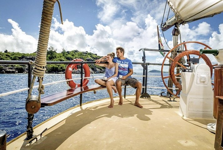 Seychellen Segeltörn & Baden