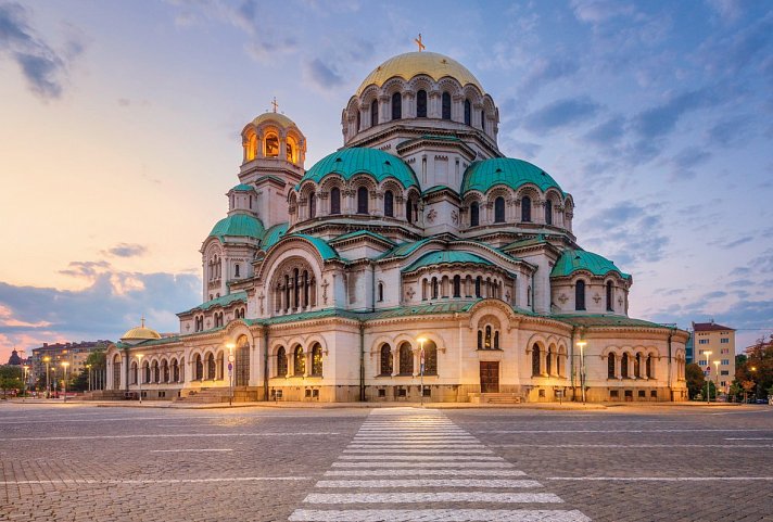 Balkan Rundreise - Alexander Nevsky Kathedrale in Sofia