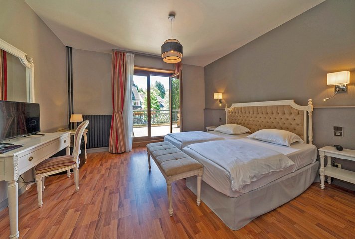 Hôtel du Parc Wellness & Beauty, Spa - Beispiel Doppelzimmer Komfort Balkon