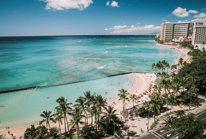 Kreuzfahrt Transpazifik: Sydney bis Vancouver - Waikiki Beach