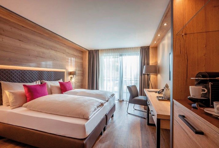 Hotel ADAPURA Wagrain - Wohnbeispiel Doppelzimmer Casual (Zimmercodierung DB9)