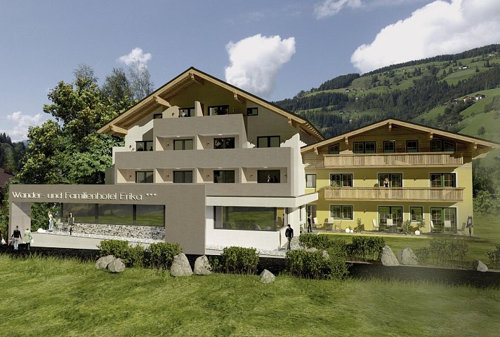 Wander- und Familienhotel Erika - Außenansicht