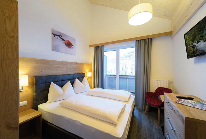 Wander- und Familienhotel Erika - Wohnbeispiel Doppelzimmer (Zimmercodierungen DB8, & & DB9)