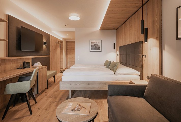 FIRSTpeak Zauchensee - Wohnbeispiel Doppelzimmer Superior (Zimmercodierung DD9)
