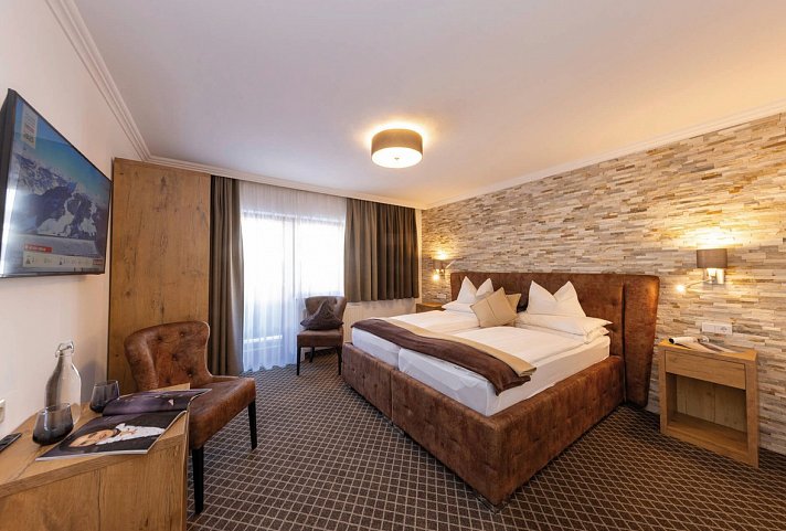 Hotel Austria Saalbach - Wohnbeispiel Doppelzimmer Haupthaus (Zimmercodierung DB7)