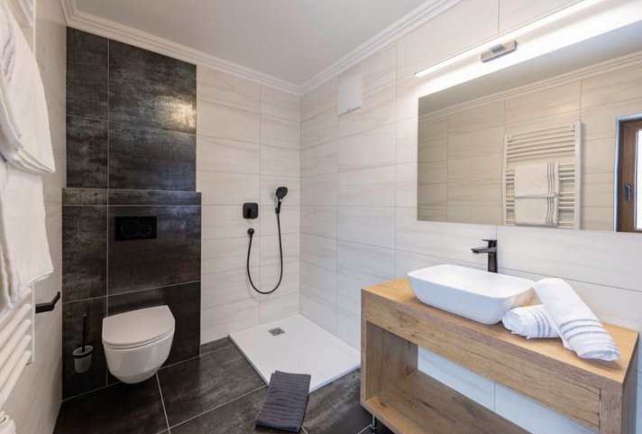 Hotel Austria Saalbach - Beispiel Badezimmer