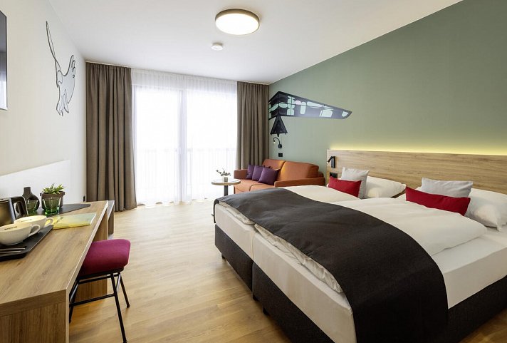 JUFA Hotel Werfenweng - Wohnbeispiel Doppelzimmer