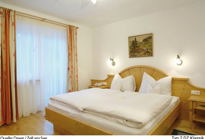 Gartenhotel Daxer - Beispiel Doppelzimmer (Zimmercodierung DB8)