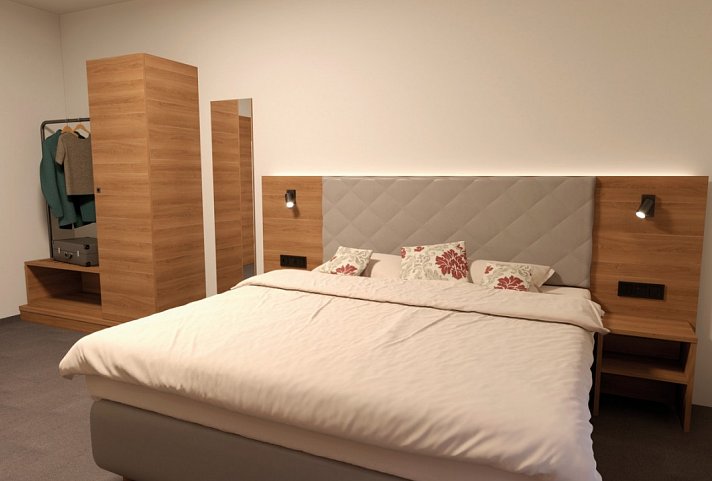 Thermenhotel Krone - Wohnbeispiel Doppelzimmer (Zimmercodierung DB7)