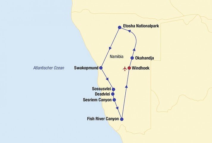 Namibia Rundreise
