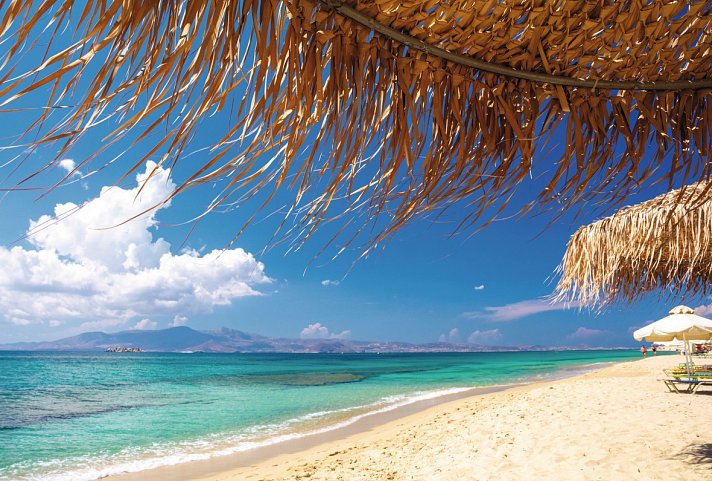 Kykladen Inselhüpfen Rundreise - Strand Naxos