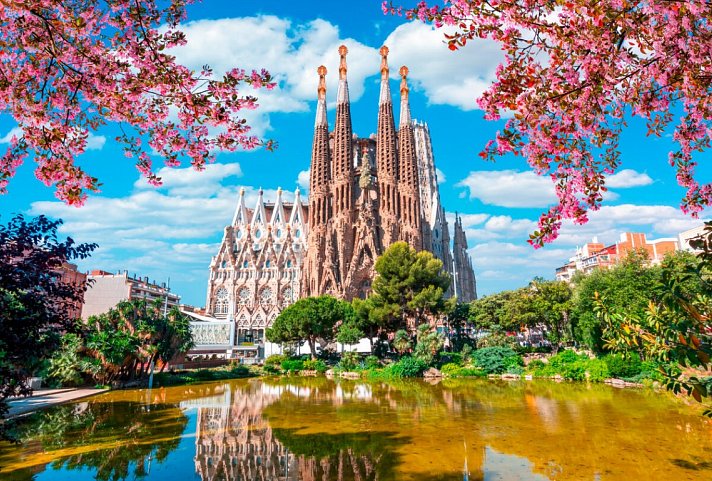Spanien, Frankreich & Andorra Rundreise - Barcelona, Sagrada Familia