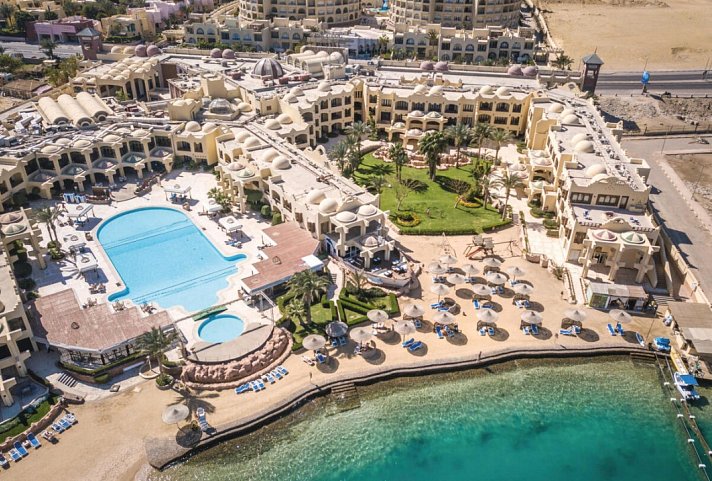 Nilkreuzfahrt und Baden in Hurghada - Hotelanlage
