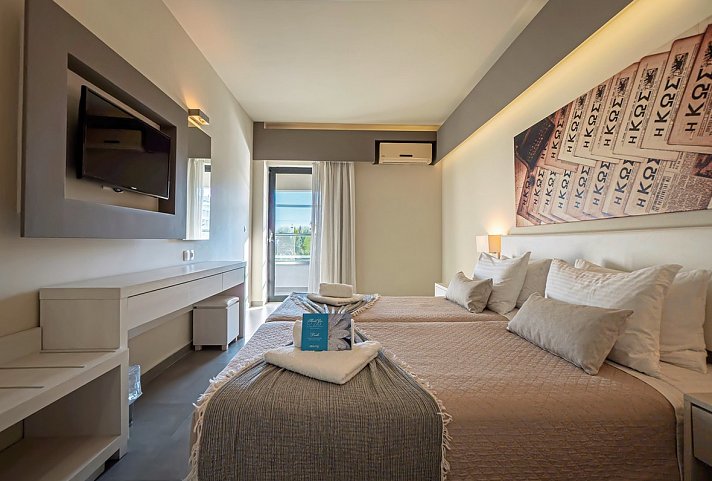 Hotel Cosmopolitan Kos - Wohnbeispiel Doppelzimmer (Zimmercodierung DB1)