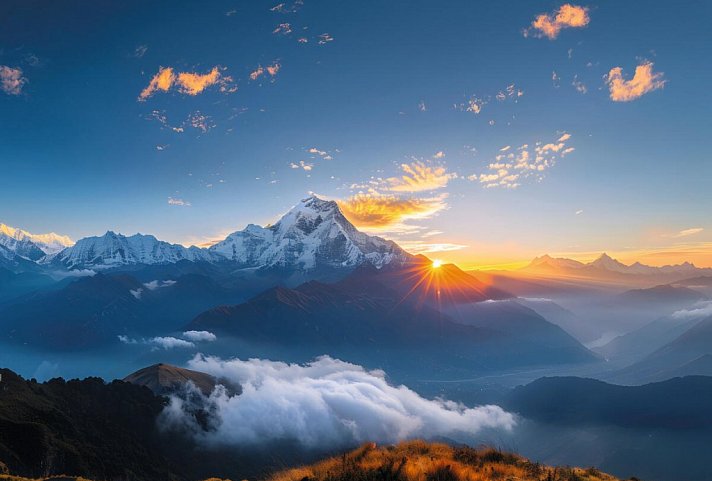 Nepal & Indien Rundreise - Himalaya-Gebirge