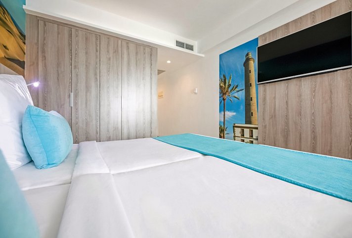 BLUESEA Marieta - Wohnbeispiel Doppelzimmer Deluxe (Zimmercodierungen DD1, DDN & DDM)