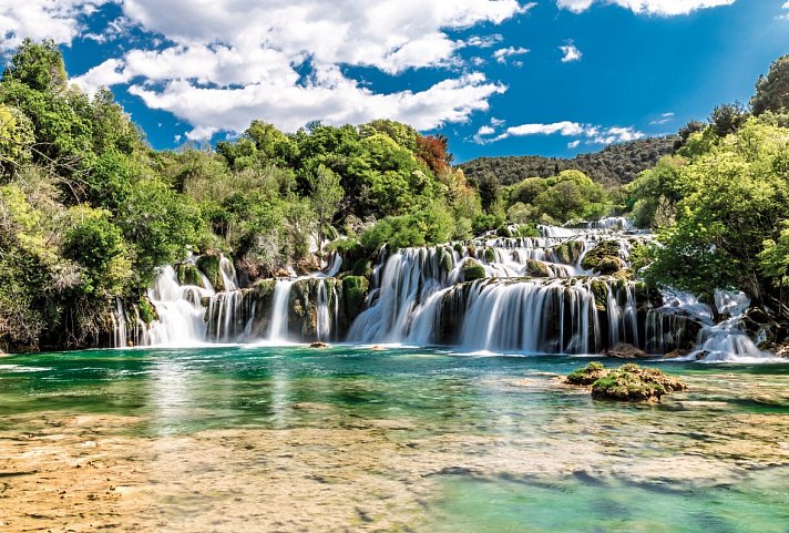 Kroatien Rundreise - Krka Wasserfälle