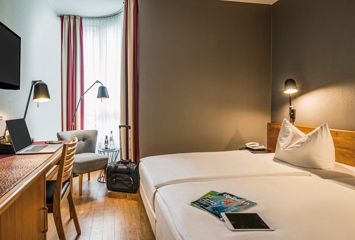 Mercure Hotel Berlin Zentrum - Wohnbeispiel Doppelzimmer Standard (Zimmercodierung DB1)