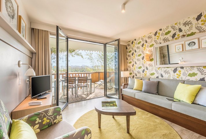 Center Parcs Villages Nature Paris - Wohnbeispiel Premium-Apartment (Zimmercodierungen AM2, AS2, YM3 & YM5)