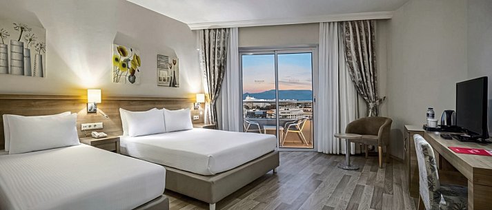 Ramada Resort Lara - Wohnbeispiel Doppelzimmer Superior (Zimmercodierung DS1)