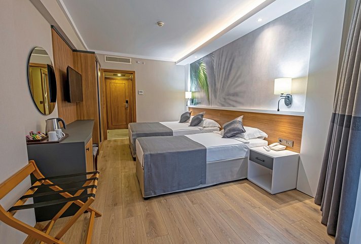 Alba Resort - Wohnbeispiel Doppelzimmer Landblick (Zimmercodierungen D1L, DCL, FDL & DE1)