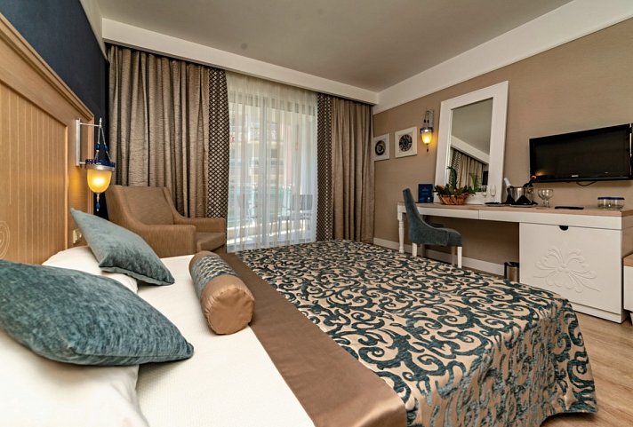 Seamelia Beach Resort & Spa - Wohnbeispiel Doppelzimmer Landblick (Zimmercodierungen DBL & DCL)