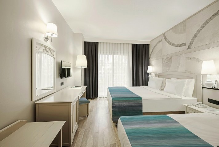 Greenwood Kemer Resort - Wohnbeispiel Doppelzimmer Bungalow (Zimmercodierungen DB4 & DC4)