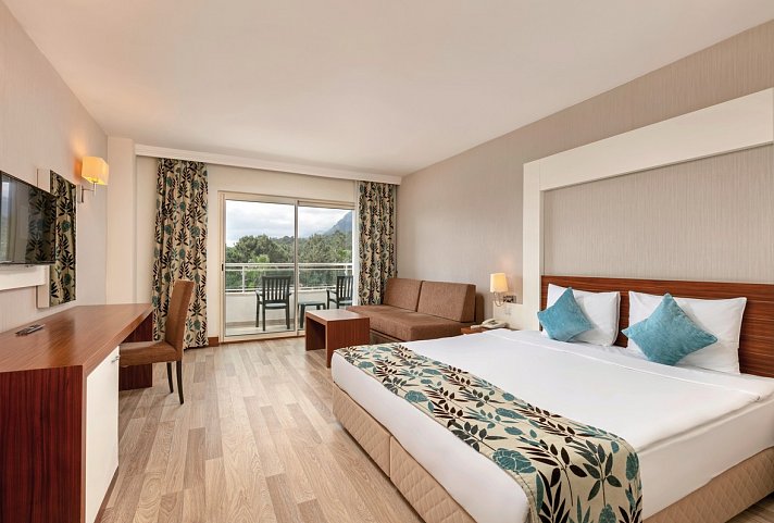 Greenwood Kemer Resort - Wohnbeispiel Doppelzimmer Large (Zimmercodierungen DB2 & DC2)