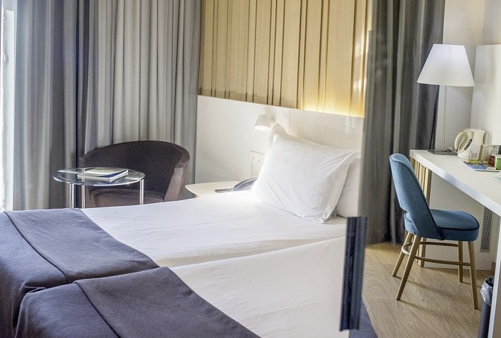 Hotel Silken Ramblas Barcelona - Wohnbeispiel Doppelzimmer Standard (Zimmercodierung DG1)