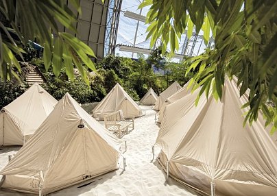 Tropical Islands Zelte und Zimmer Krausnick