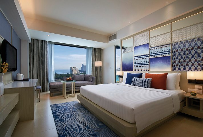 Amari Pattaya - Wohnbeispiel Deluxe Ocean View (Zimmercodierung UDM)