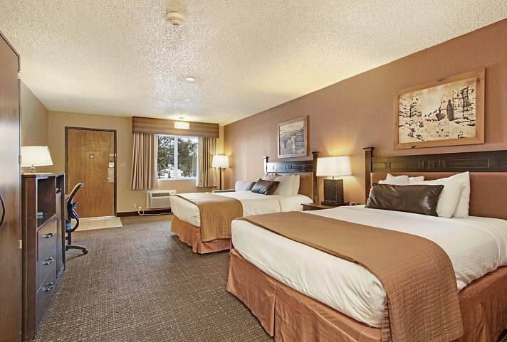 Best Western Plus Ruby's Inn - Wohnbeispiel Standard 2 Queen Beds (Zimmercodierung UG4)