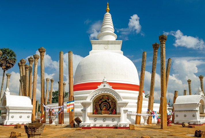 Sri Lanka neu entdecken - Thurapamaya-Tempel in Anuradhapura