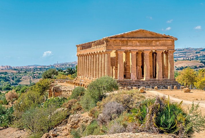 Tempel, reizvolle Landschaften und der Ätna (Standard-Variante) - Concordia-Tempel, Agrigent