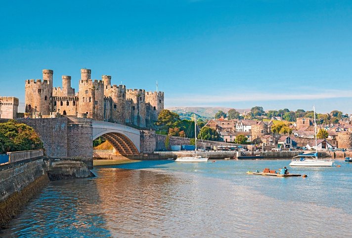 Geheimtipp Wales - Schloss Conwy, Wales