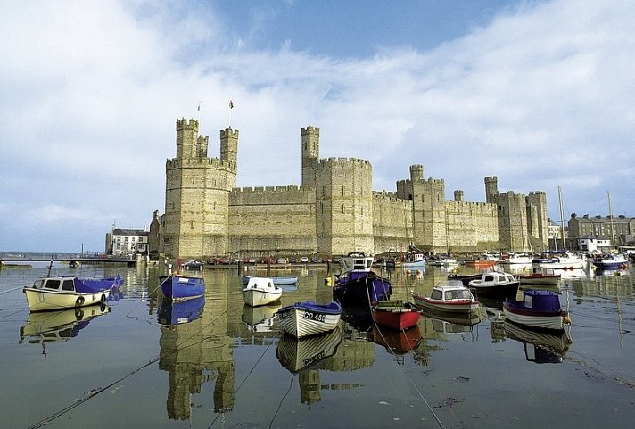 Geheimtipp Wales - Caernarfon Castle, Gwynedd