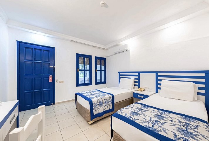 Ölüdeniz Beach Resort by Z Hotels - Wohnbeispiel Doppelzimmer Economy (Zimmercodierungen DE1 & DC1)