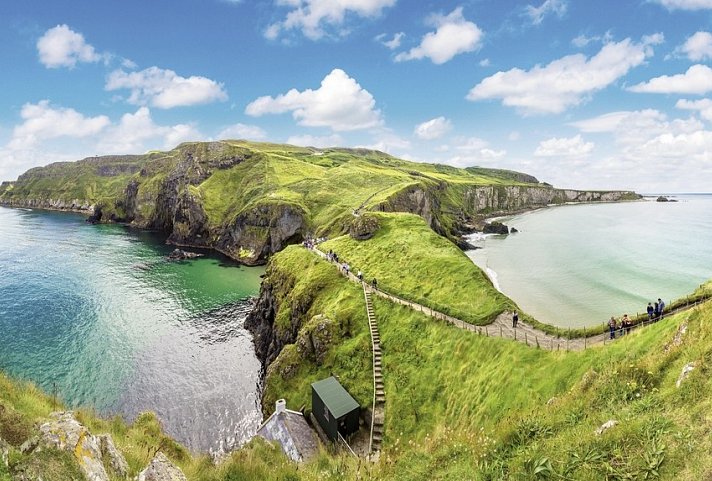 Geheimnisvolle Küste - Carrick-a-Rede Rope Bridge