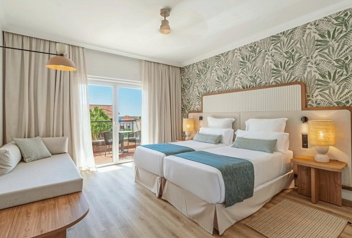 Dreams Madeira Resort Spa & Marina - Wohnbeispiel Doppelzimmer Gartenblick (Zimmercodierungen D1G, D2G & DCG)