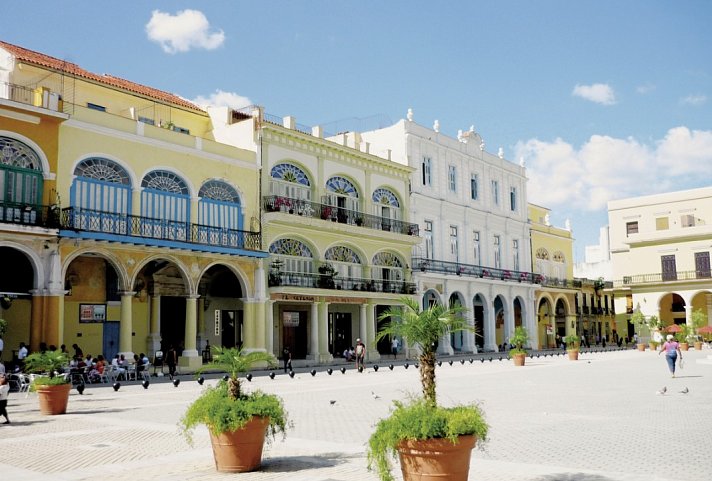Einmal quer durch Kuba - Plaza Vieja, Havanna