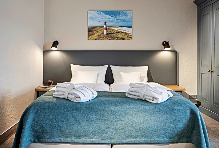 Lindner Hotel Sylt - Wohnbeispiel Doppelzimmer (Zimmercodierung DB1)