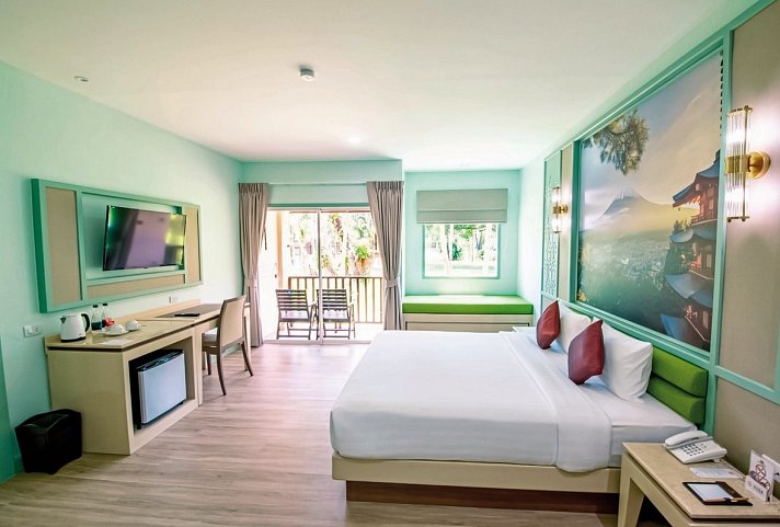Duangjitt Resort & Spa - Wohnbeispiel Deluxe Garden Wing (Zimmercodierung UD1)