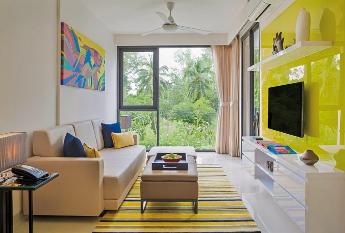 Cassia Phuket - Wohnbeispiel 1 Bedroom Suite (Zimmercodierung WB1)