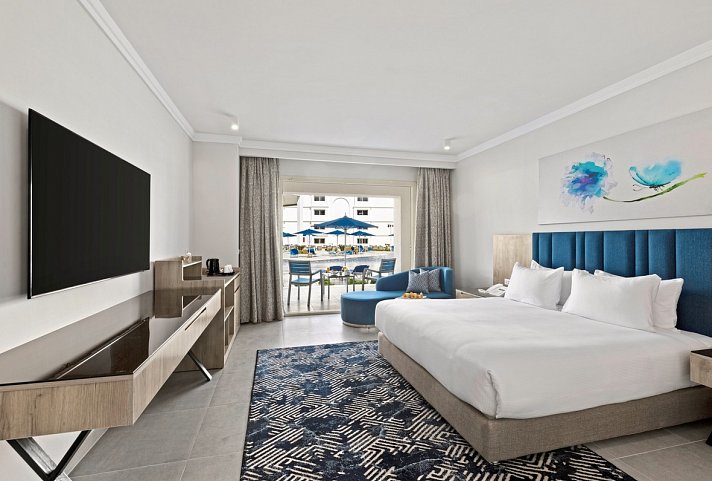 Pickalbatros Blu Spa & Resort - Wohnbeispiel Doppelzimmer Deluxe Poolblick (Zimmercodierung DDP)