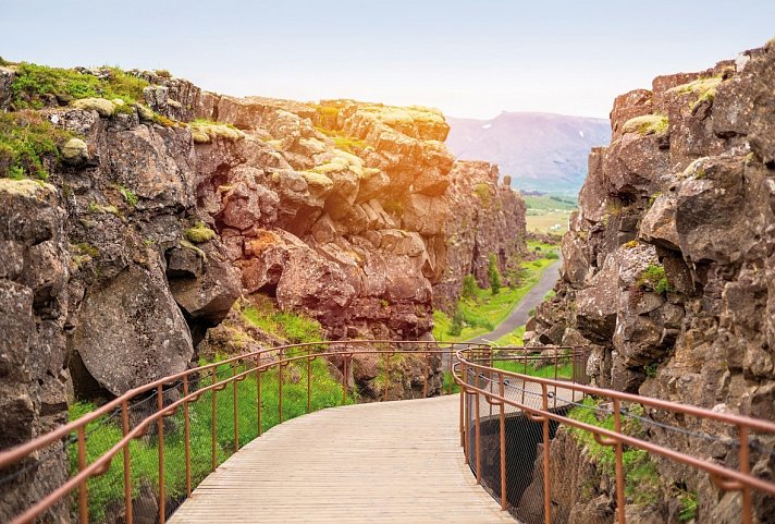 Island gemütlich erwandern - Thingvellir