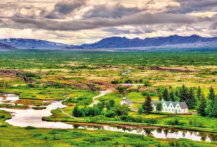 Island gemütlich erwandern - Thingvellir