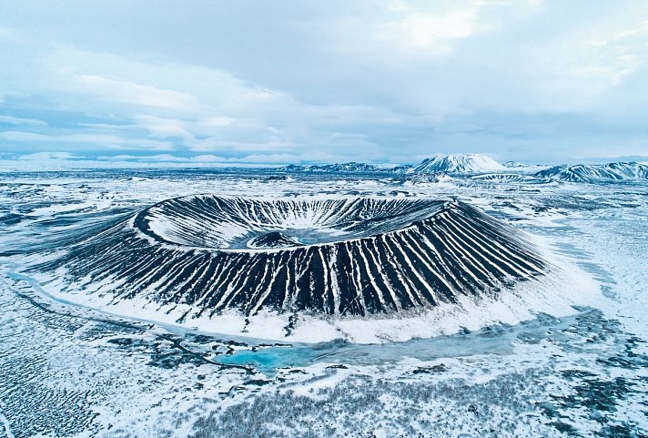 Erlebnis Island - Gletscher, Eishöhlen und Polarlichter - Myvatn