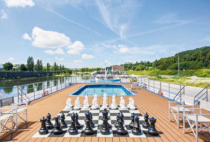 MS SE-Manon - Entlang der Donau bis Budapest - Sonnendeck, MS SE Manon